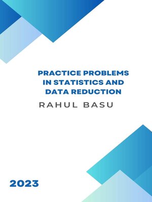 cover image of Practice Problems in Statistics and Data Reduction